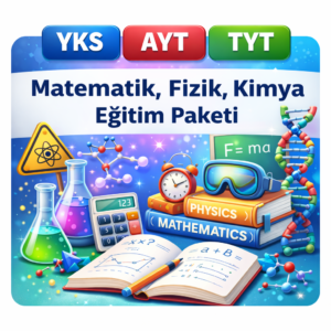 YKS, AYT, TYT Matematik, Fizik, Kimya Eğitim Paketi