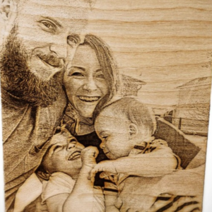 Plaka, anahtarlık üzerine fotoğraf işleme