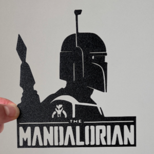 Star Wars: Mandalorian wall art
