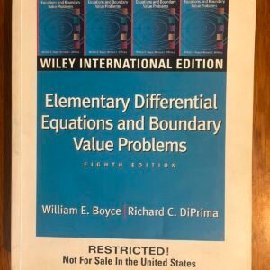 Elementary Differential Equations with Boundary Value Problems (8th edition)
