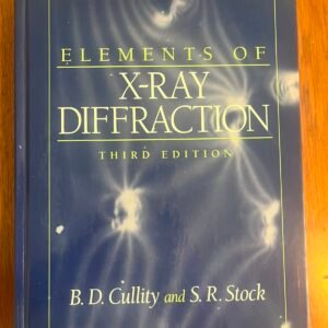 Elements of x-ray diffraction third edition - B.D.Cullity and S.R.Stock