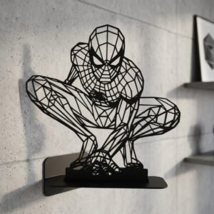 Geometrik Low-Poly Spider-Man